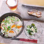 ９月６日：”豚汁のリメイクうどん”で晩ごはん