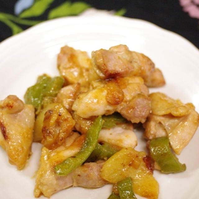 鶏もも肉のみそ焼き