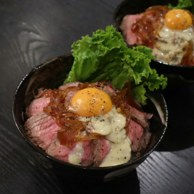 安い牛もも肉で作ろう！！ローストビーフ丼。