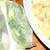生春巻きとチャーハン