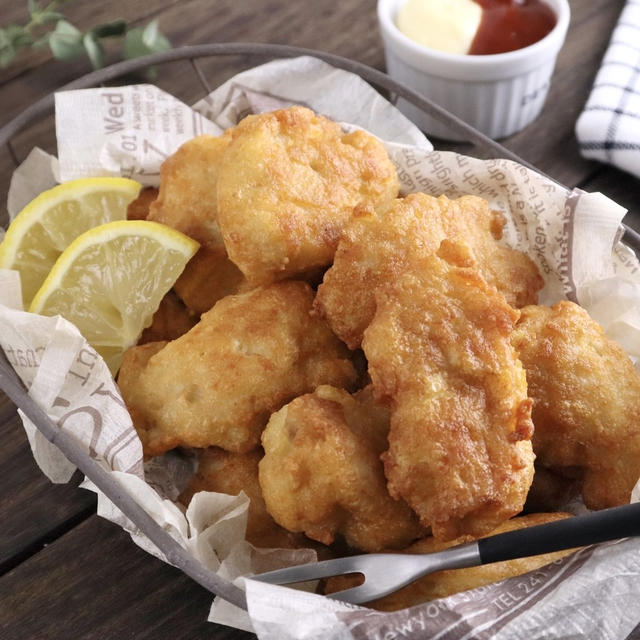 カリふわ食感！ヘルシー【お豆腐チキンナゲット】