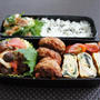 お弁当×きのこのピリ辛マリネ