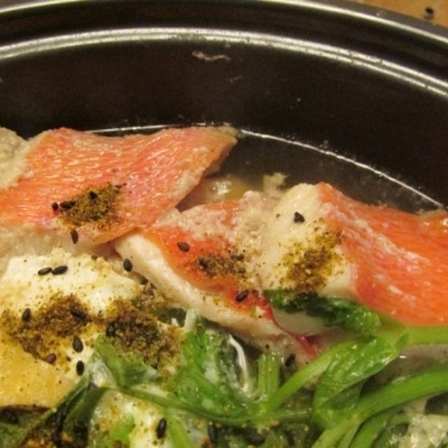 【旨魚料理】キンメ鍋焼きうどん