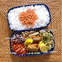 旬のタケノコで免疫力アップ‼︎主人弁当【タケノコのしょうが金平・タチウオのから揚げ】