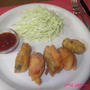 トマト牡蠣フライ