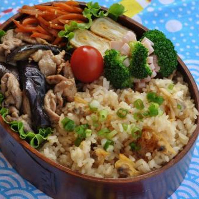なすと豚肉のオイスターソース炒め