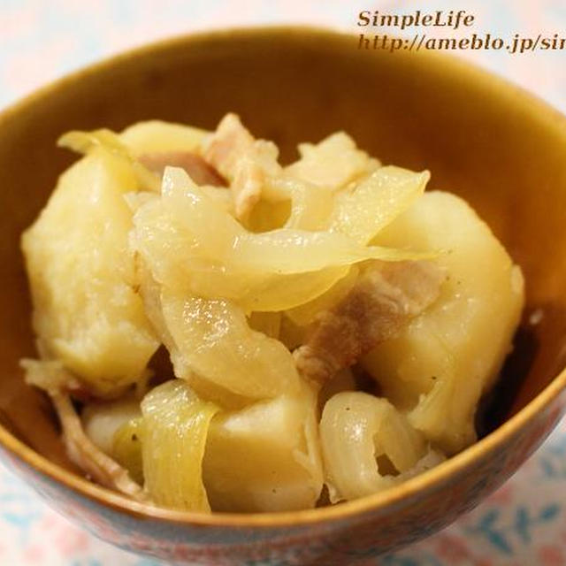 あっさりいけちゃう時短なべーじゃが、主婦の味方なﾚｼﾋﾟ～