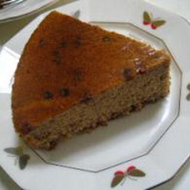 ジャムとココアのスポンジケーキ