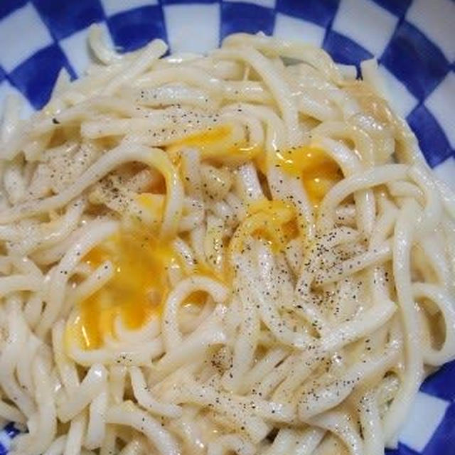 9月20日　　濃厚釜玉うどん