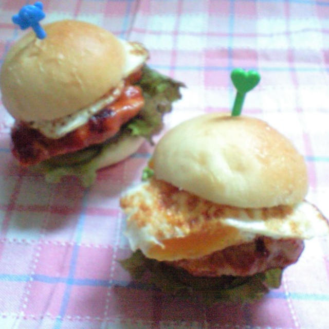 チキンエッグハンバーガー