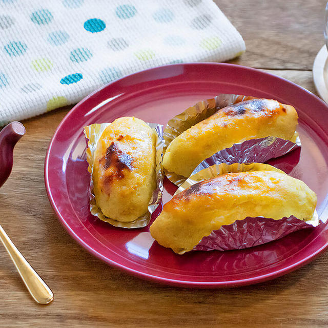 混ぜて焼くだけ！脂肪を燃やす腸活スイーツ「豆腐のスイートポテト」の作り方