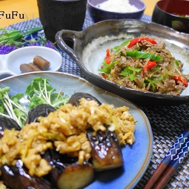 夏の名残の晩ご飯＆超簡単フルーツポンチが大好評～♪