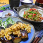 夏の名残の晩ご飯＆超簡単フルーツポンチが大好評～♪