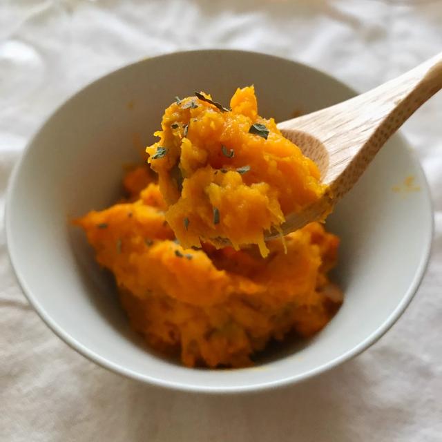 マヨネーズ不使用！豆乳で作るかぼちゃサラダ