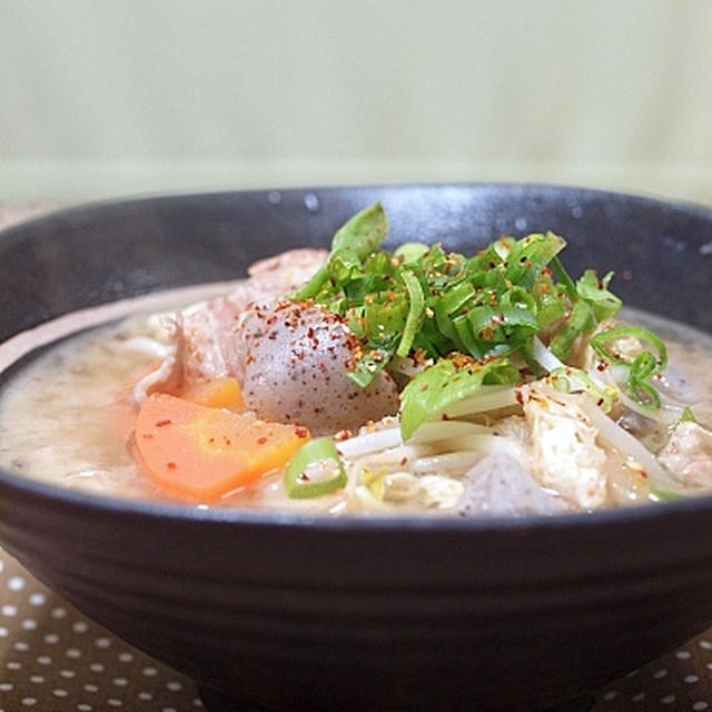 美味しい「豚汁」できました！！