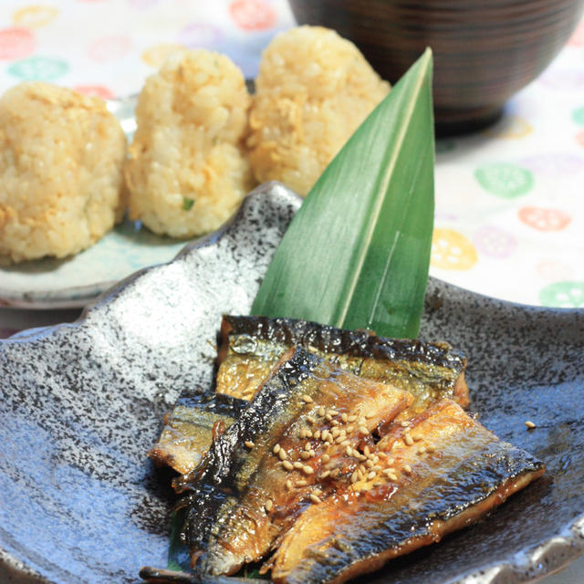 毎日のおうちごはん～秋刀魚のかば焼き～