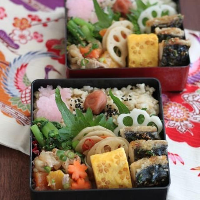 タイムスリップ？（･Д･　/ bento＆晩ご飯♪