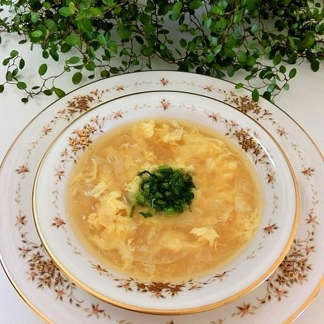レシピ＊かぶの洋風かき玉スープ、かぶと海老のバター醤油炒め