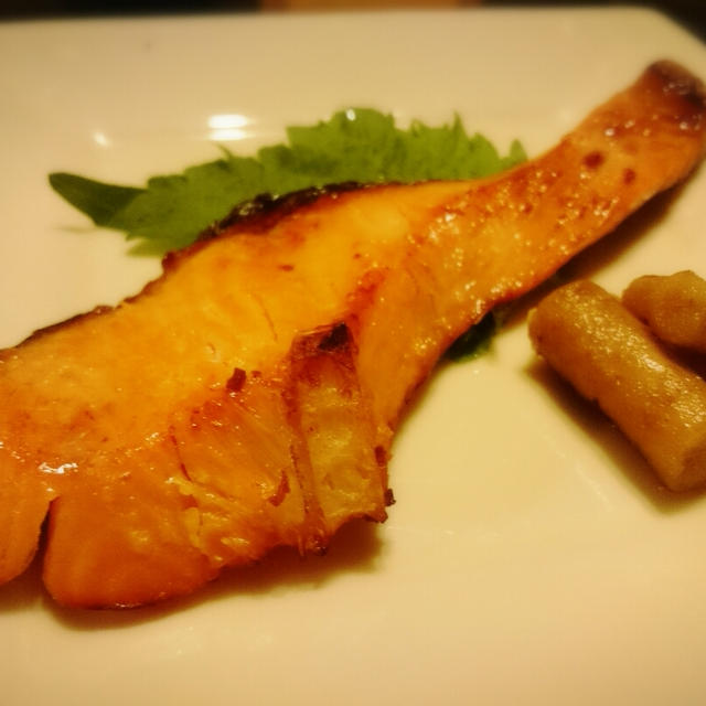 鮭の西京焼きで和食ご飯♪