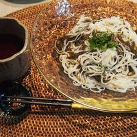 夏のイチオシお昼ご飯～もずくそうめん しそ梅味～