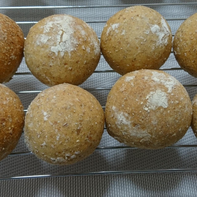 ソフトフランスの丸パン と あんパン