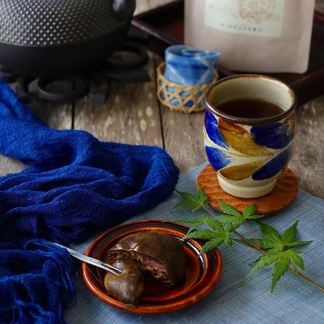 ほうじ茶大福で楽しいお茶時間のリール(動画)
