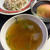 【お家ごはん・昼】炒飯とワンタンすぅぷ❣️です。