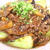 茄子と青梗菜の肉味噌炒め　レシピ