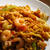 ケチャップマニスを使ったのだからミーゴレンだと主張するのも何な、インドネシア”風”太麺焼きそば。