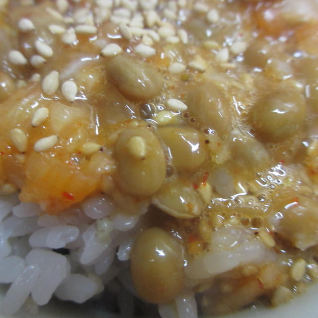 １０１日目：キムチ納豆