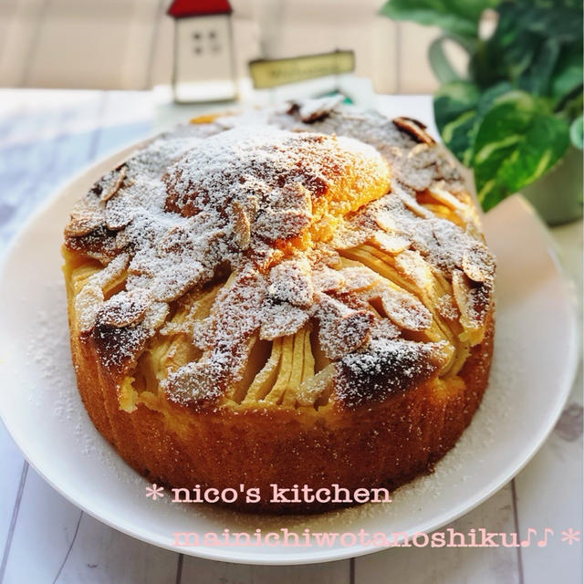 Hmで 簡単りんごケーキ と 長男くんの卒業式とか By Nicoさん レシピブログ 料理ブログのレシピ満載
