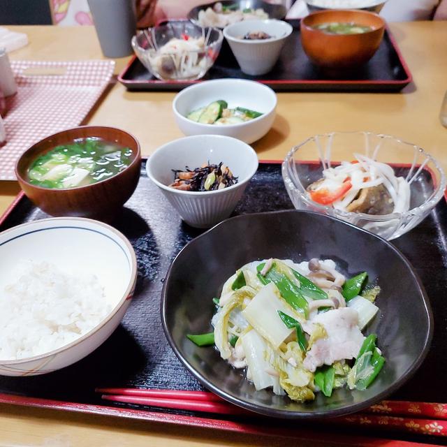 急遽献立変更で”アジの南蛮漬け”の晩ごはん