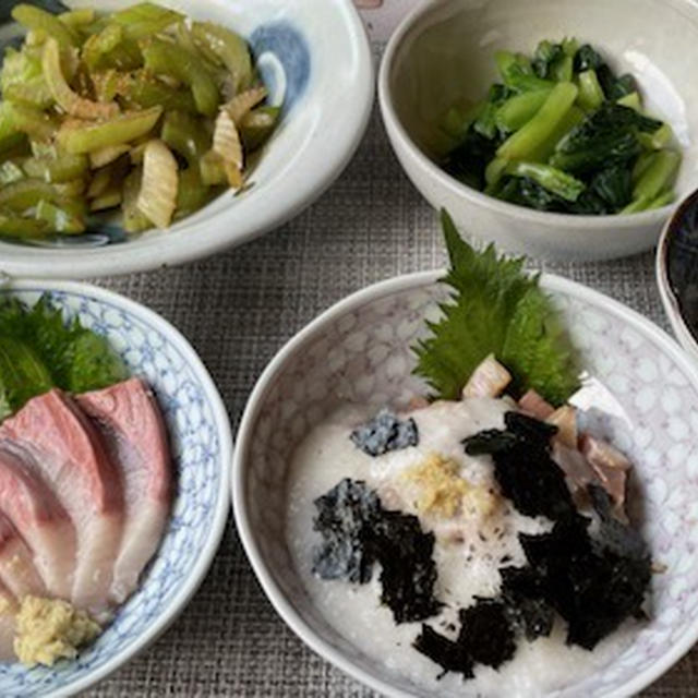 日本食料品店へ行った日の和の夕食