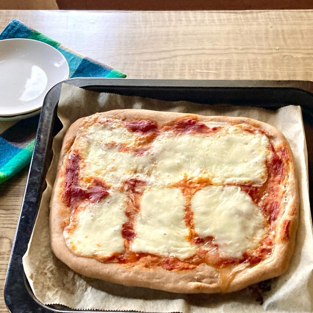 最高においしいマルゲリータピザを作ってみました