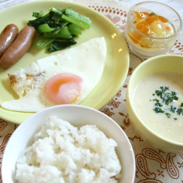 洋食だけどご飯な朝ごはん☆イワシフライのお弁当☆イワシの南蛮漬けで夕ごはん