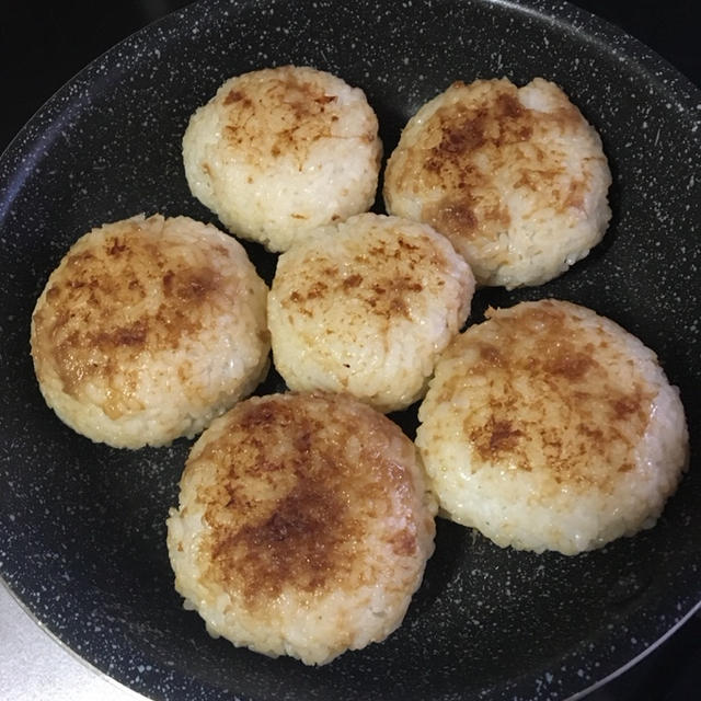 熱中症予防に……味噌焼きお握り