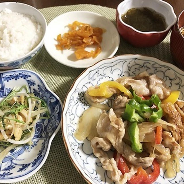 予定外の大出費＆豚肉のポン酢炒め