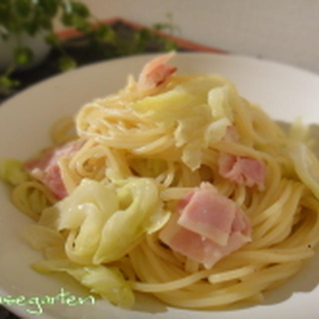 ☆キャベツとアンチョビのパスタ