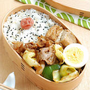 回鍋肉弁当【麦茶男子】