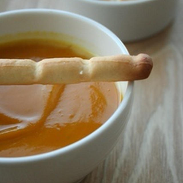 シンプルなかぼちゃスープ