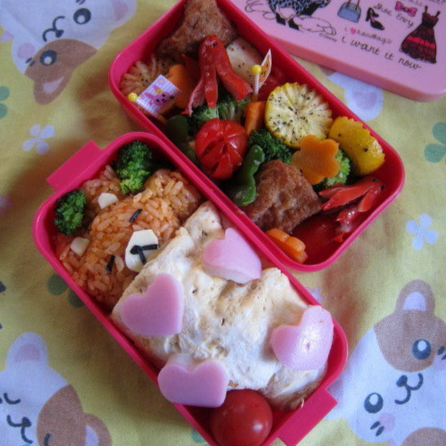 キャラ弁当＠つくば山遠足