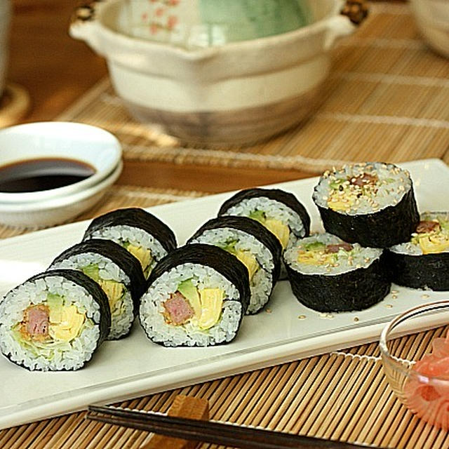 Spam Cutlet Sushi Rolls