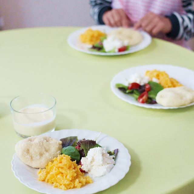 朝食がテーマ子どもの「フォカッチャ」レッスン♪
