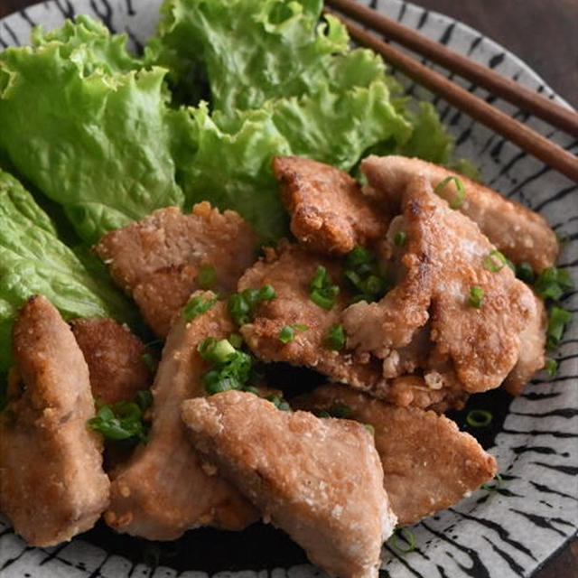 余った鰹の刺身で♪ごはんがすすむ～！竜田揚げ