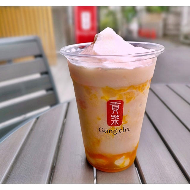 真夏の「ゴンチャ」は桃♪ “ぎゅぎゅっとピーチ”ミルクティーとフローズンティー登場！