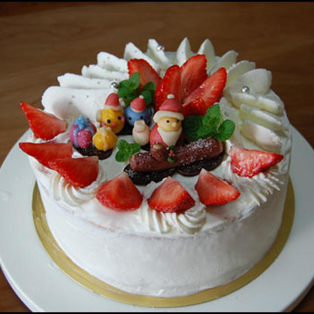 インコなクリスマスケーキ By らんこさん レシピブログ 料理ブログのレシピ満載