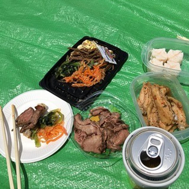 春一番で外飲み
