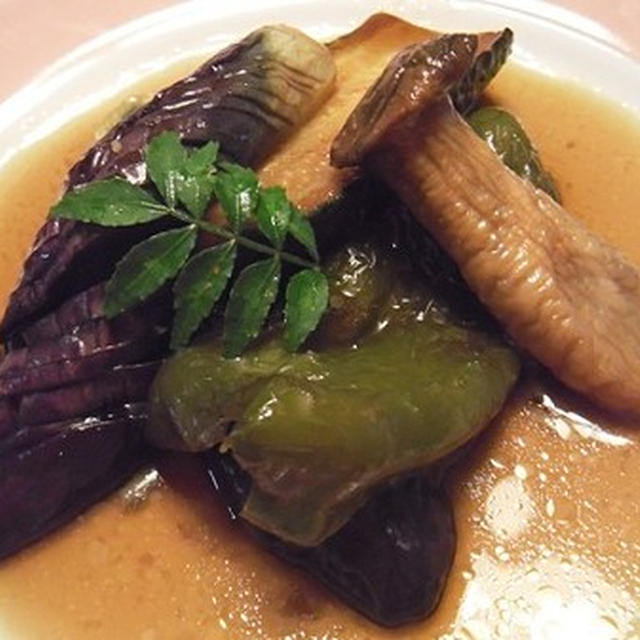夏野菜の揚げ浸し