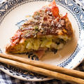 具も卵も一緒にフライパンで作る超簡単　我が家のとん平焼き