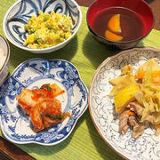 学校早退です💦＆キャベツと豚肉、タケノコの炒め物